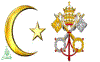 Symbol of union between Islam and Rome