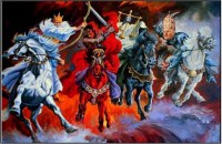 Satan is the rider of all four horses